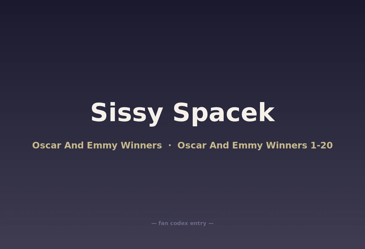 Sissy Spacek